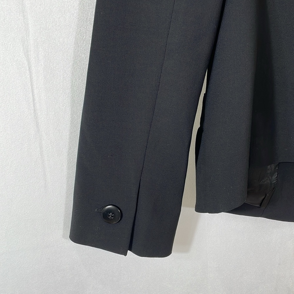 Armani Colllezioni Collection Suit Jacket Coat Size 4 Black . - Picture 5 of 10